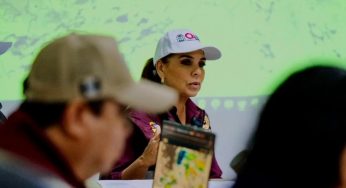 Informa Mara Lezama que se esperan más lluvias fuertes hasta el lunes para Quintana Roo