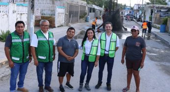 Inician trabajos de desazolve y limpieza de pozos de absorción en Puerto Morelos