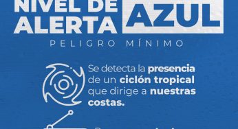 Continúa Quintana Roo en alerta azul por huracán “Beryl”