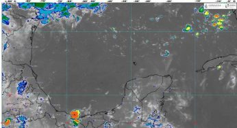 Cielo medio nublado por acercamiento de Onda Tropical