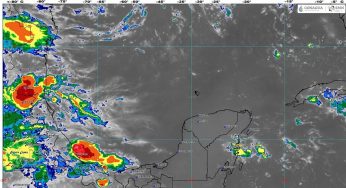 Jueves con posibilidad de chubascos en Quintana Roo