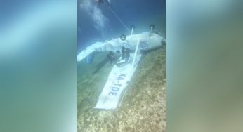 Se desploma avioneta en el mar de Cozumel; una persona desaparecida