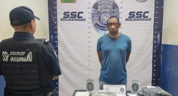 Detenido en Real Bilbao de Playa del Carmen con droga
