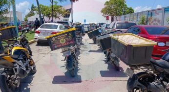 Motociclistas de Chetumal se manifiestan en Congreso del Estado