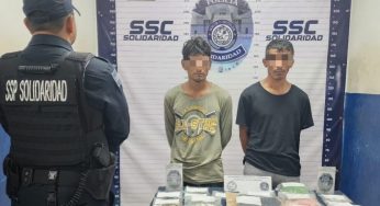 Detenidos en Nuevo Noh-Bec de Solidaridad con casi 500 dosis de droga
