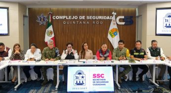 Mara Lezama encabeza la sesión extraordinaria del Consejo Estatal de Protección Civil