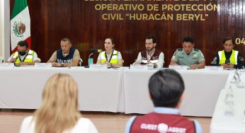Exhortan a la población isleña a mantener la calma ante el posible impacto del huracán Beryl