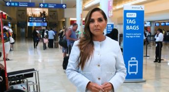 Informa Mara Lezama sobre afectaciones de falla de Microsoft en aeropuerto de Cancún
