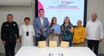 Fortalece Mara Lezama acciones para la búsqueda de personas desaparecidas; más escáners para identificación de personas