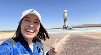 La astronauta Katya Echazarreta anuncia su embarazo