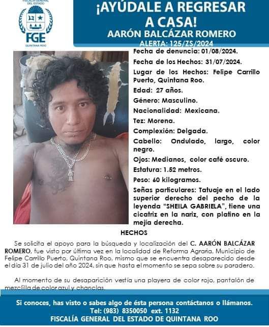 Privan de la libertad a tres jóvenes de la comunidad de Reforma agraria