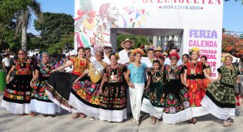 Ana Paty Peralta celebra con cancunenses el último día de la Guelaguetza 2024