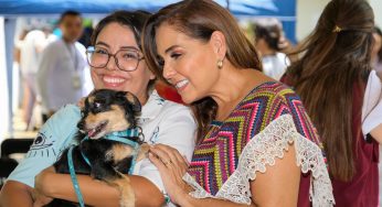 Mara Lezama lanza campaña de esterilización gratuita para perros y gatos en Cancún