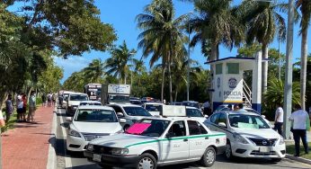 Taxistas de Cancún participaran en caravana de transportistas programada para este viernes