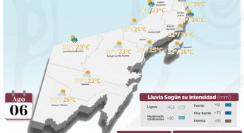 Cielo parcialmente nublado con incremento de nublados durante el transcurso del día