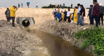 Inician trabajos de desasolve de los drenes del Tren Maya