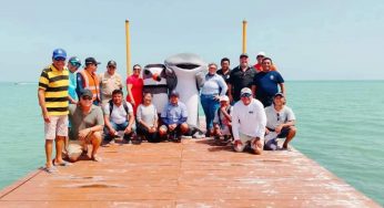 Inauguran muelle del Tiburón Ballena en Holbox