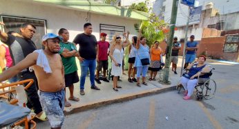 Vecinos exigen se les restablezca servio de energía eléctrica; llevan días sin energía eléctrica