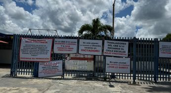 Autoridades sindicales tomarán cartas sobre el asunto, tras protesta docentes
