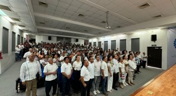 Dignatarias y dignatarios mayas presentes en la inauguración del Quinto Congreso May