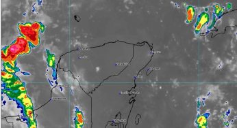 Lluvias puntuales muy fuertes en Quintana Roo