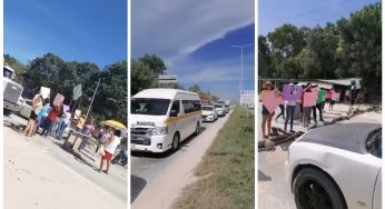 Bloqueo en carretera Chetumal-Bacalar exige investigación en caso de desaparición de joven enfermera