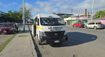 Suben tarifas del transporte colectivo en Chetumal sin autorización oficial