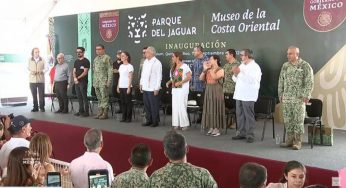 AMLO y Sheinbaum inauguran el Parque del Jaguar en Tulum