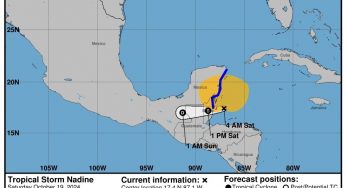 Hay alerta por formación de trombas marinas en Quintana Roo
