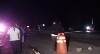 Pobladores bloquean carretera en protesta por deficiente suministro eléctrico