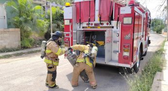 Capacitan a bomberos de José María Morelos para formar parte de brigada internacional