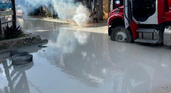 Falta de pozos de absorción ocasionan encharcamientos se ha convertido en criadero de moscos en Tuzik