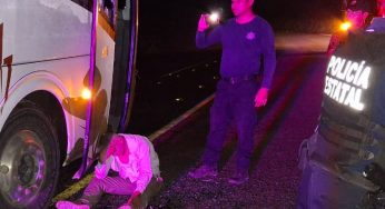 Pasajeros de ADO viven momentos de terror; chofer amenaza con estrellar autobús