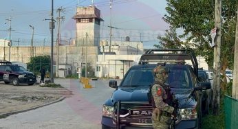 Realizan esta mañana fuerte operativo en la cárcel de Cancún