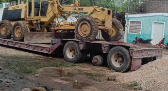 Llega maquinaria para trabajos de rehabilitación del tramo Tepich – Chumpon