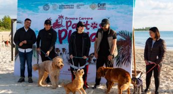 Gobierno de Solidaridad realiza la “Primera Carrera Patitas en la Playa”