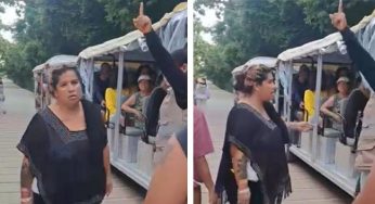 Denuncian turistas nacionales malos tratos del personal del Parque del Jaguar en Tulum