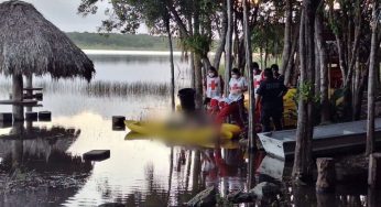 Joven muere ahogado en la laguna Síijil Noh Há, se tomaban fotografías cuando cayó