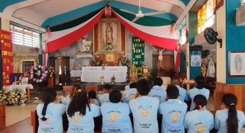 Llega el primer grupo de antorchistas en honor a la Virgen de Guadalupe