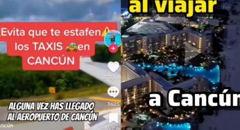 Turistas extranjeros alertan a través de Tiktok sobre taxistas del Caribe Mexicano