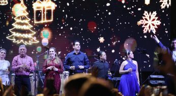 Reciben el 2025 en Isla Mujeres durante el tradicional Gran Baile de Año Nuevo