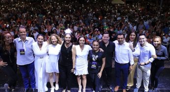 Alrededor de 7 mil cancunenses se dieron cita en la celebración de Año Nuevo en Tajamar 2025
