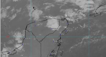 Intervalos de chubascos para Quintana Roo