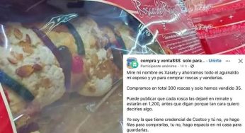 Revendedora se queda con 200 roscas; pide ayuda en redes