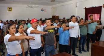 Toman protesta a alcaldes, delegados y subdelegados en Lázaro Cárdenas