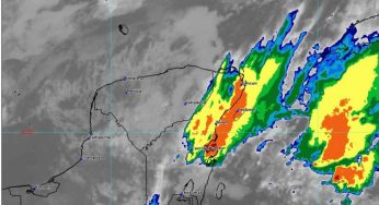 Lluvias muy fuertes en Quintana Roo