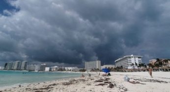 Mal tiempo en Cancún por Frente Frío 21 este fin de semana