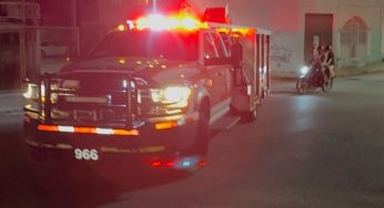 Veladora ocasiona incendio en la madrugada en la Sm 91