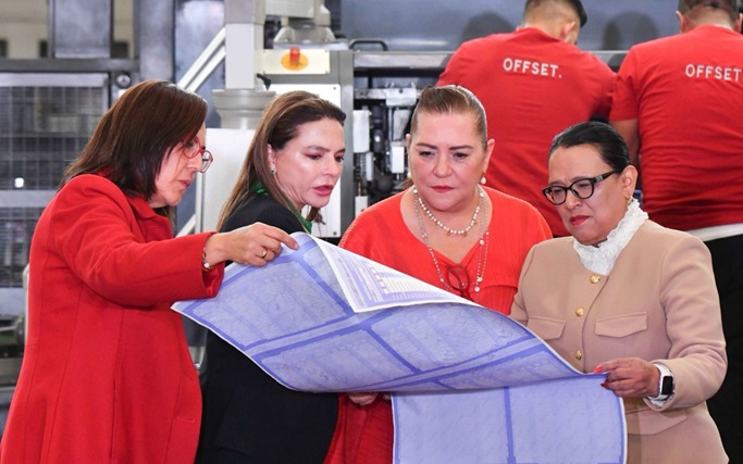 Comienza impresión de más de 600 millones de boletas para elección judicial