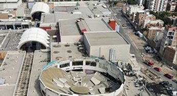 Mueren 6 en Perú tras derrumbe de plaza comercial